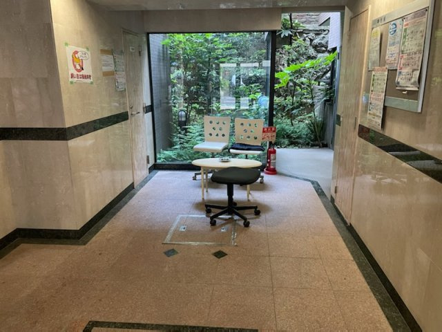 ヒルサイドテラス・ウエスタのロビー