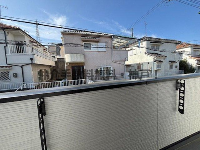 【バルコニー】 | 神戸市垂水区舞子坂４丁目　新築戸建　仲介手数料無料！ | 落ち着いた時間を過ごせるバルコニーです