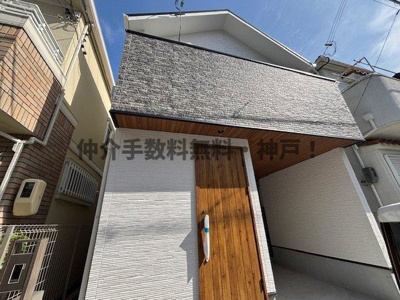 【外観】 | 神戸市垂水区舞子坂４丁目　新築戸建　仲介手数料無料！ | 外観もきれいです