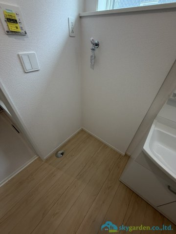 小田原市蓮正寺　第17　新築戸建　全2棟2号棟のランドリースペース
