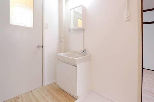 ビレッジハウス志染12号棟の洗面所|ビレッジハウスの同一物件・同一タイプの間取りの写真です