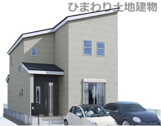 【外観】 | 座間市栗原中央4丁目  1号棟 | 販売現地　2026年5月完成予定