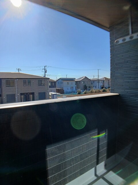 ルミエール鹿黒Ａのバルコニー