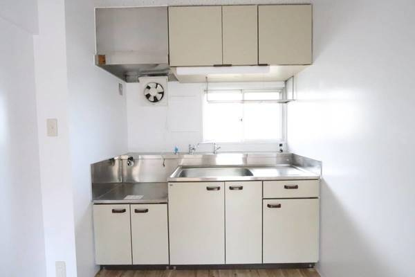 ビレッジハウス奥北野3号棟のキッチン|ビレッジハウスの同一物件・同一タイプの間取りの写真です