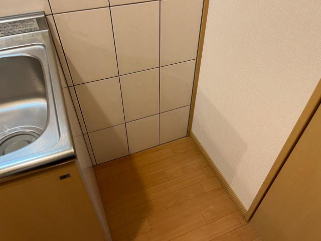 Ｓｕｎｎｙ　Ｈｉｌｌｓ（サニーヒルズ）のキッチン|冷蔵庫置き場