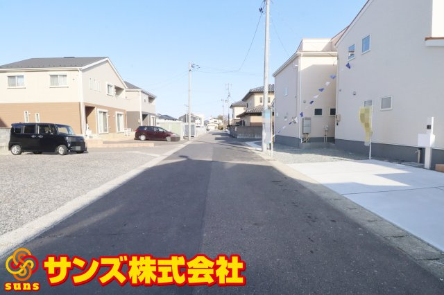 郡山市安積荒井３丁目　　　１号棟　　　安積第1小学校、安積中学区　の外観|北側前面道路