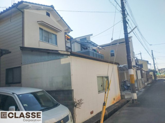 【前面道路含む現地写真】 | 城陽市久世里ノ西　売土地　建築条件無し