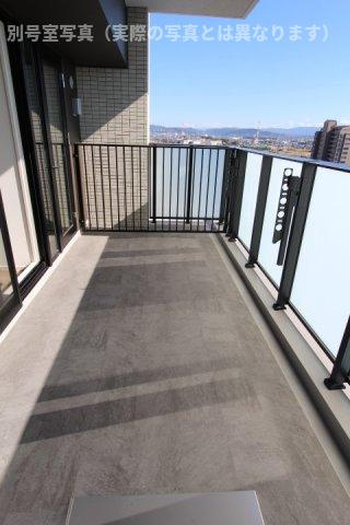 プラウドタワー春日井のバルコニー