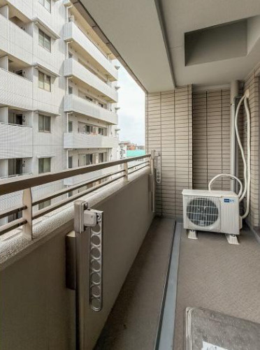 東京錦糸町シティタワーのバルコニー