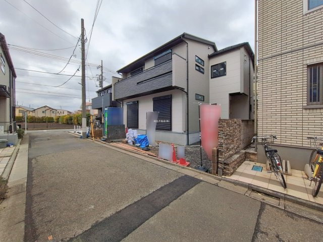練馬区南大泉3丁目 限定1棟の前面道路含む現地写真