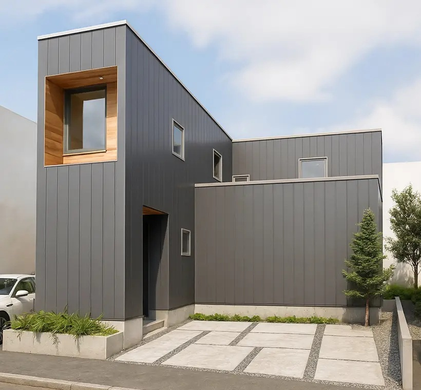 【建築条件付き】　平岡3条1丁目B区画の完成予想図