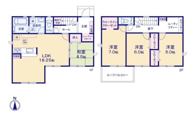【間取り】 | 千葉市若葉区若松台３丁目２４－１期