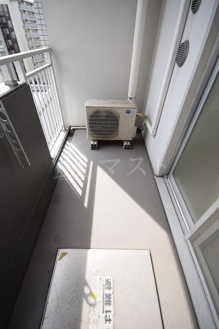 インザグレイス天神橋のバルコニー