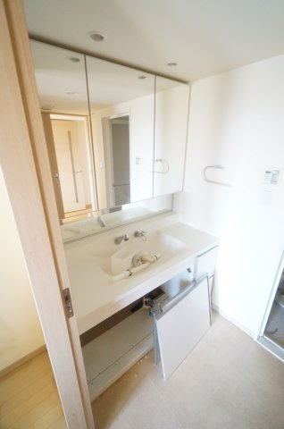 メロディーハイム志津スウィート・ピアの独立洗面台