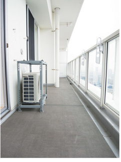 【バルコニー】 | ザ・パークハウス晴海タワーズ　クロノレジデンス