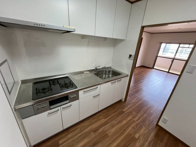 神戸市灘区都通２丁目の賃貸マンションのキッチン