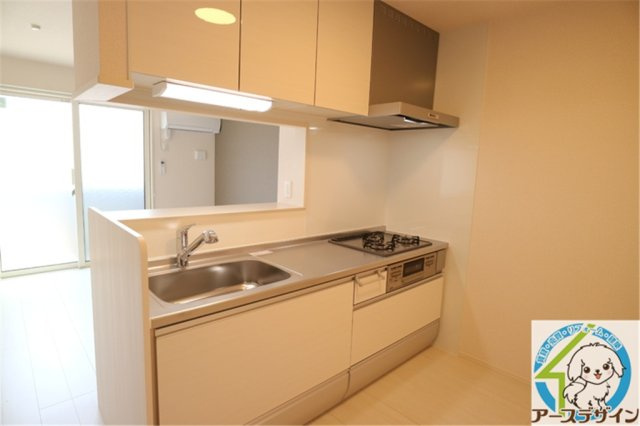 リジエール　ドゥのキッチン|※パース写真