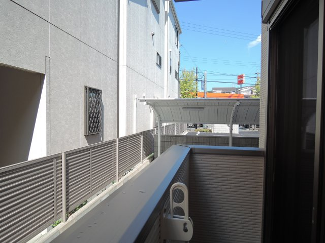 高槻市天王町のアパートの展望