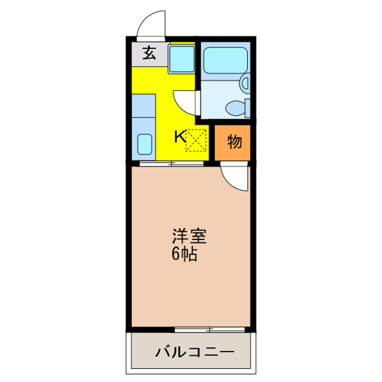 【間取り】 | 木村ハイツ