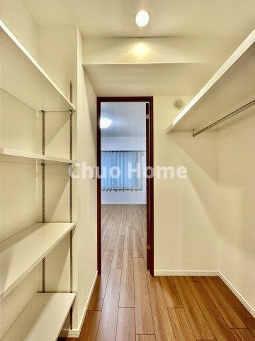 プランヴェールEXサザンウイングの収納|ウォークインクローゼット