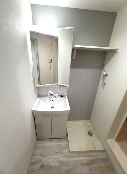 ｉｌｕｓｉｏｎ新瑞橋の洗面所