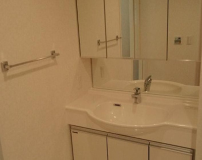 【洗面所】 | カスタリア新富町Ⅳ