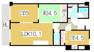 【間取り】 | エコーハイツ