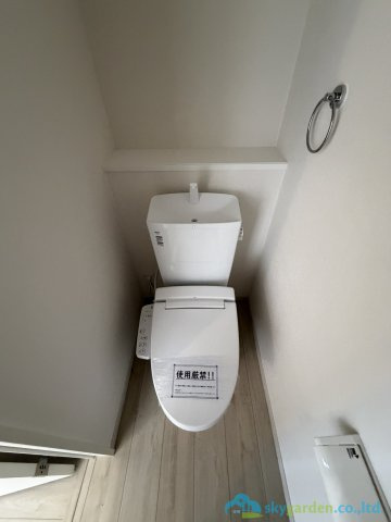 秦野市萩が丘1期　新築戸建　全3棟3号棟のトイレ