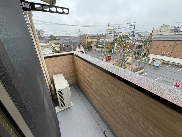 アセンディア成田のバルコニー