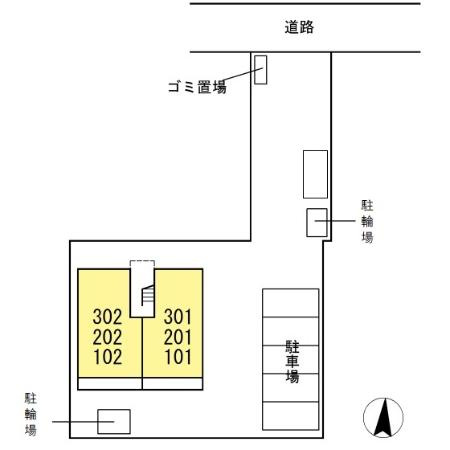 ジューンベリーの駐車場