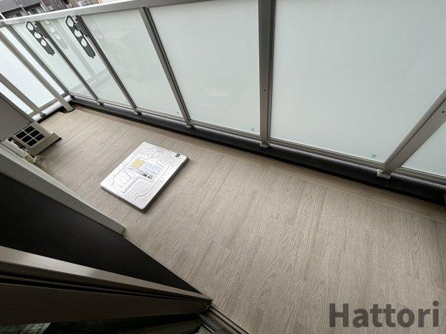 ハピネスガーデン新大阪のバルコニー