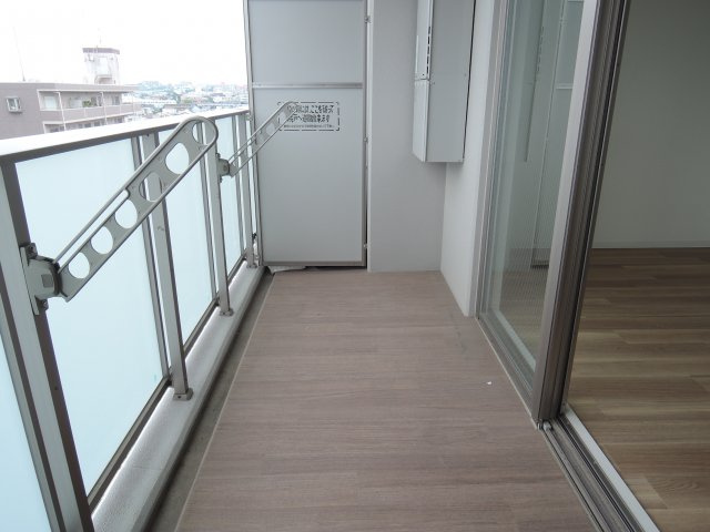 エターナ千里丘のバルコニー