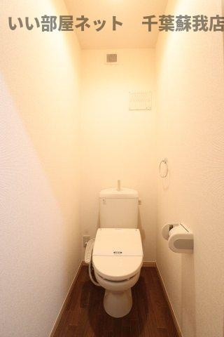 アベニューヴィラ　Ⅰのトイレ|コンパクトで使いやすいトイレです