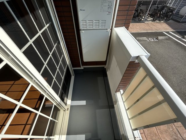 サワーパルシェのバルコニー