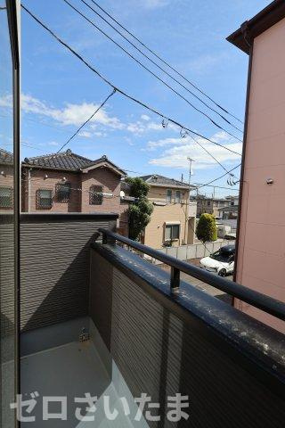 《仲介手数料無料》志木市中宗岡２丁目15-45新築一戸建てグラファーレのバルコニー