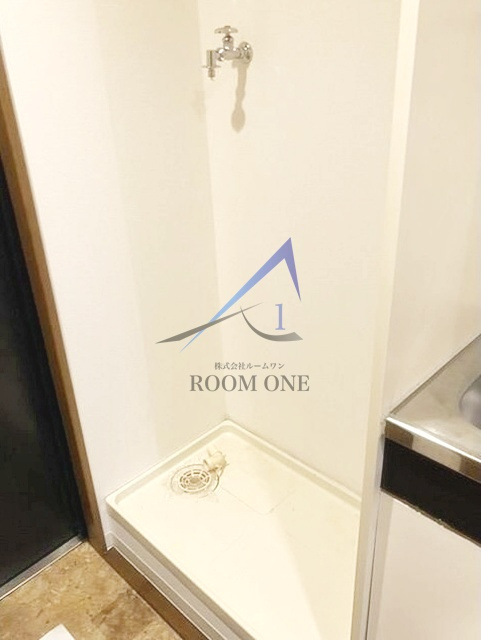 パティオ三茶の設備|洗濯機置場です。