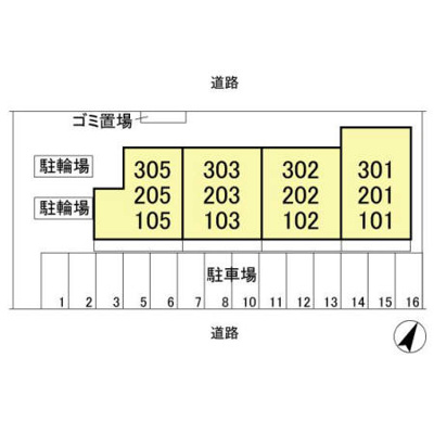 【区画図】 | ピュアロータス Ⅱ