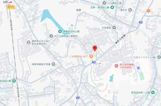 【地図】 | 福岡県大牟田市大字吉野