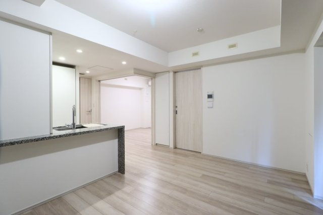 パークナード恵比寿の居間・リビング|リビングです