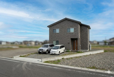 【完成予想図】 | 妻田北　売地 | 参考パースイメージ、フリープランで建築できます。