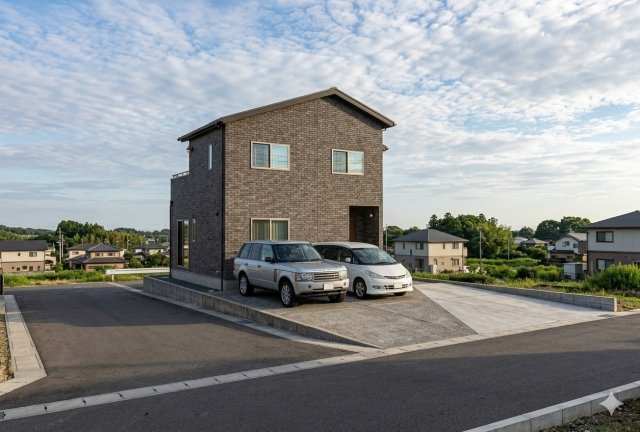 【外観パース】 | 妻田北　売地 | 参考パースイメージ、フリープランで建築できます。