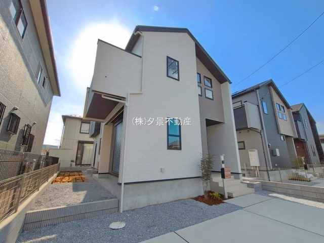 《仲介手数料無料》久喜市青毛３丁目13-17新築一戸建てブルーミングガーデンの外観
