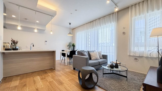 アーバンドック　パークシティ豊洲　タワーBの居間・リビング