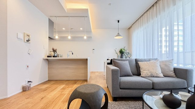 アーバンドック　パークシティ豊洲　タワーBの居間・リビング