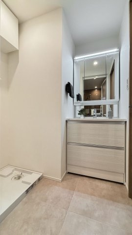 アルファコート西葛西の独立洗面台