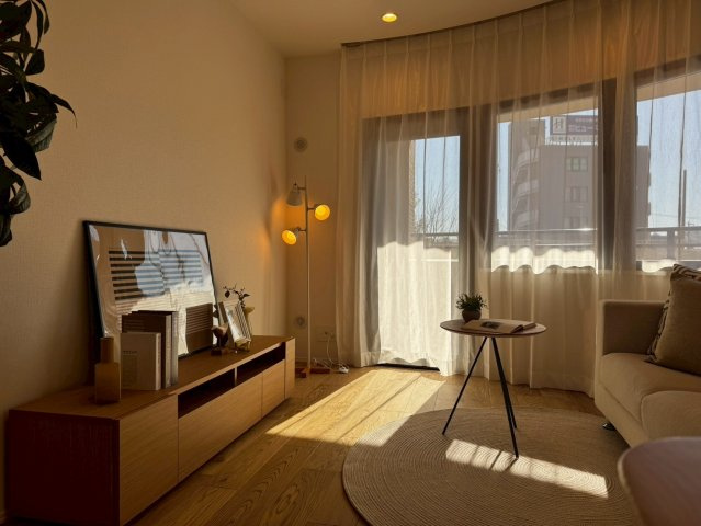 ハウス・オン・ザ・ヒル・ルネ市川フラッツ1の居間・リビング|当社施工例です