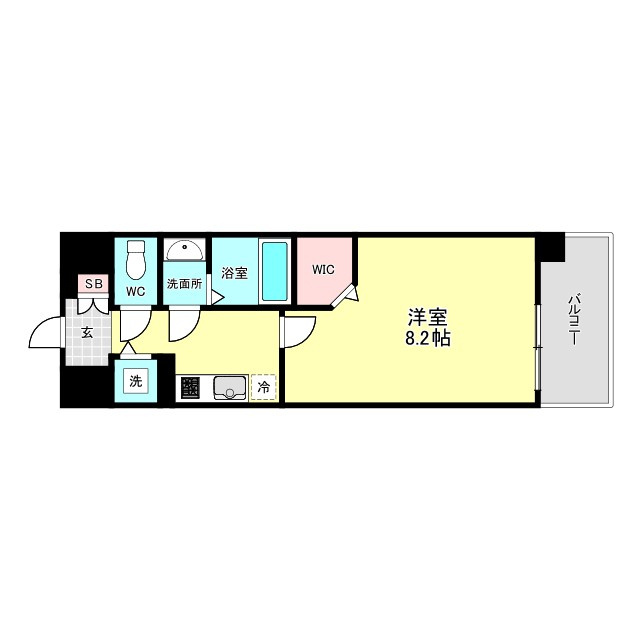 Miragepalace　Lotus Lifeの間取り