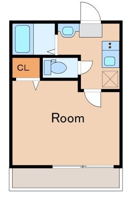 コーポ上荻の間取り