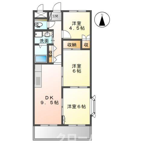 ステイブル円座の間取り