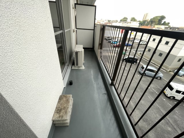 近藤ビルのバルコニー